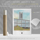 St Catherine's College, University of Oxford, Art Print