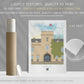 Lincoln College, University of Oxford, Art Print