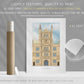 Bodleian Library, Tower of the Five Orders, Oxford, Art Print
