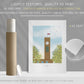 CREWE, 'BIG BILL 'Former Clock Tower, Art Print