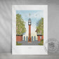 Crewe, 'Queens Park', Art Prints