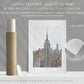 New York Skyline, Empire State Building, Art Print