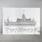 Main Street Station, Florida, Art Print, hand finished in GOLD LEAF
