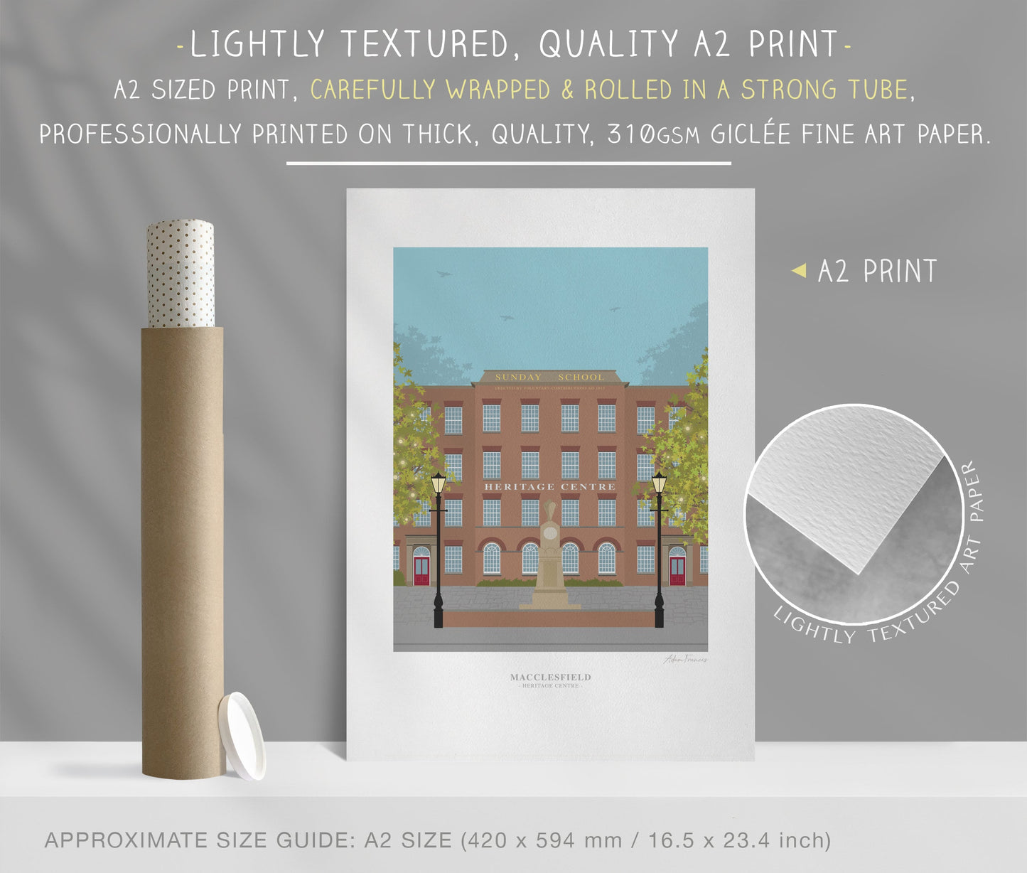Macclesfield 'Heritage Centre' Art Prints