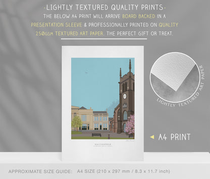 Macclesfield 'St. Michael's Church' Art Prints