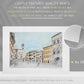 Todi, Piazza del Popolo, Art Print