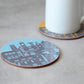 Crewe Art Print & Coaster set.